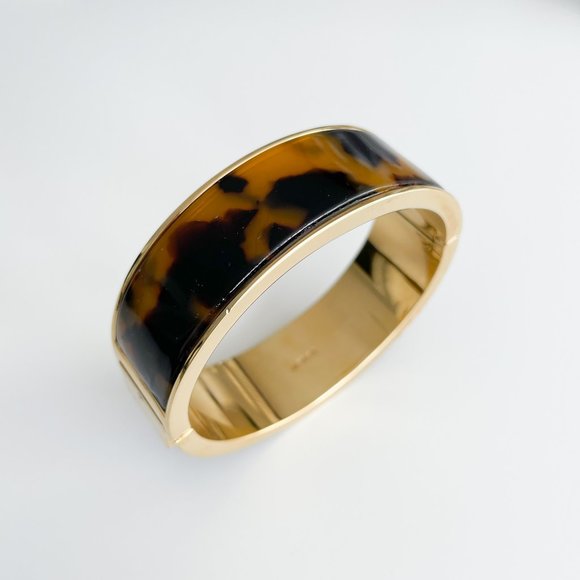 J. Crew Tortoise Clamp Bracelet - Picture 1 of 4